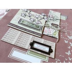 Lorelaï Design - Bloom Feuille 12 R/V ( 30,5 x 30,5 cm)